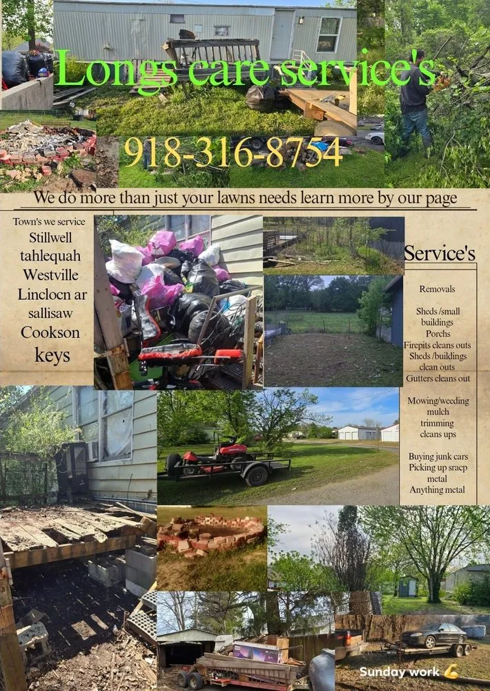 Local landscape installation experts serving Tahlequah, OK - Long Care Service's