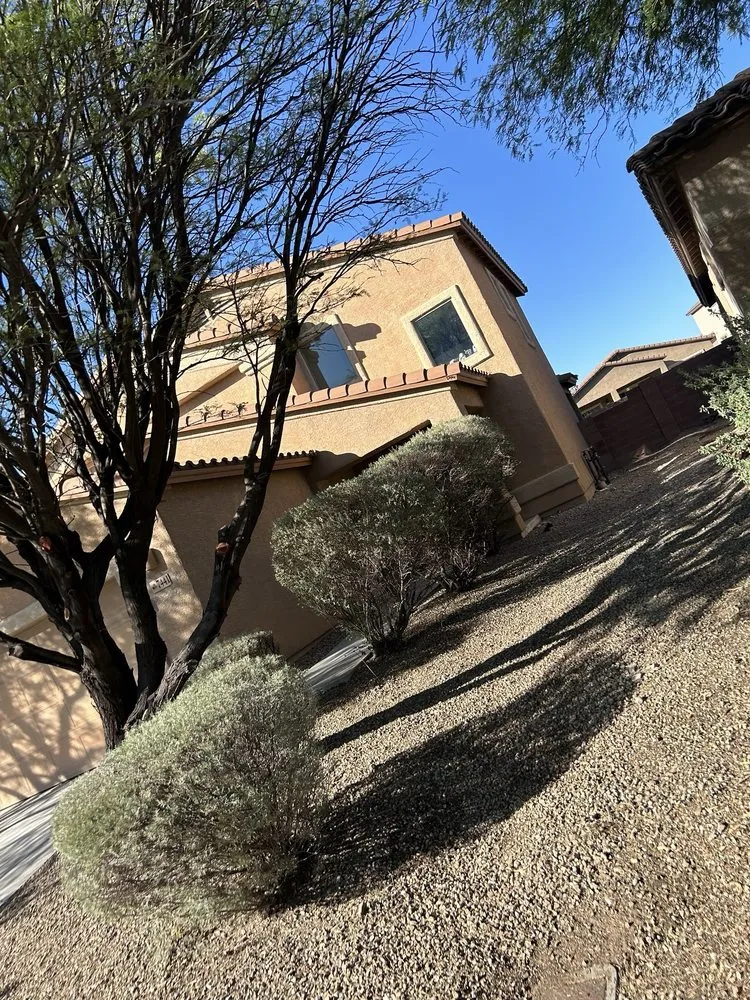 Reliable lawn mowing service in Tucson, AZ by Long Horn Hardscaping