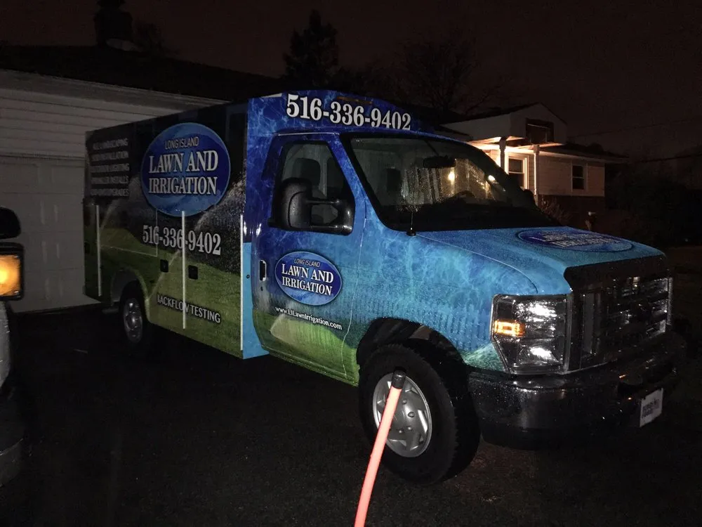 Local lawn mowing service with custom design across Bethpage, NY - Long Island Lawn & Irrigation