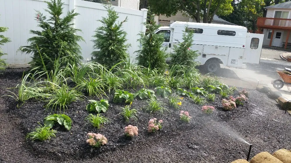 Custom lawn mowing service for residential properties in Bethpage, NY by Long Island Lawn & Irrigation