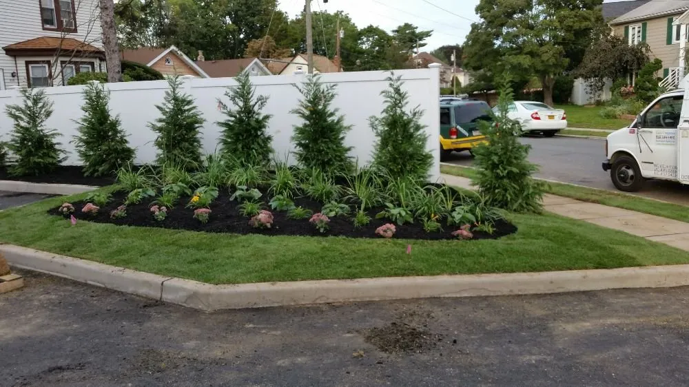 Local garden landscaping for residential properties across Bethpage, NY - Long Island Lawn & Irrigation