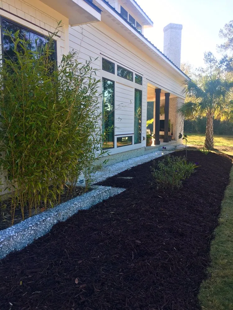 Local outdoor landscaping in Wilmington, NC - Long Leaf Organics