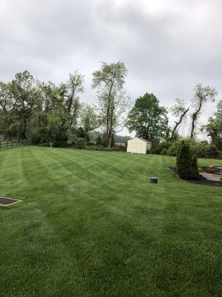 Expert landscape installation with custom design in Oxford, PA by Long Meadow Lawn & Landscape
