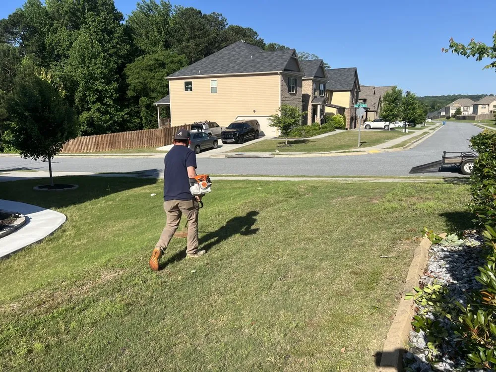 Local landscape installation in Cumming, GA by Long Wood