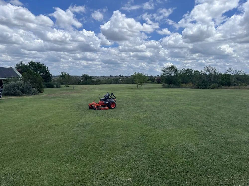 Affordable landscape design in New Braunfels, TX by LongCreek Landscaping