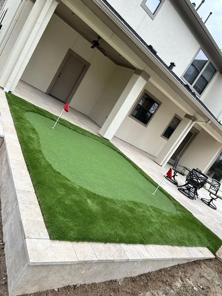 Trusted lawn care service in Missouri City, TX by Longhorn Hardscape & Construction