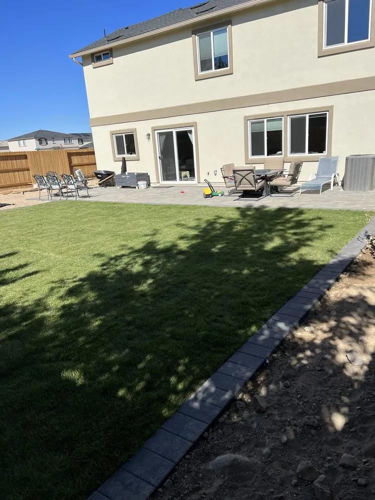 Professional landscape design for homes in Sparks, NV by Longhorn Landscaping