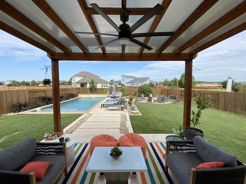 Top-rated outdoor landscaping for beautiful yards in Austin, TX by Longhorn Lawns