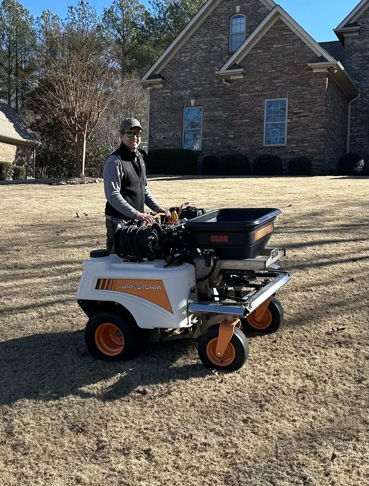 Custom landscape installation in Boiling Springs, SC by Longleaf Turf Pros
