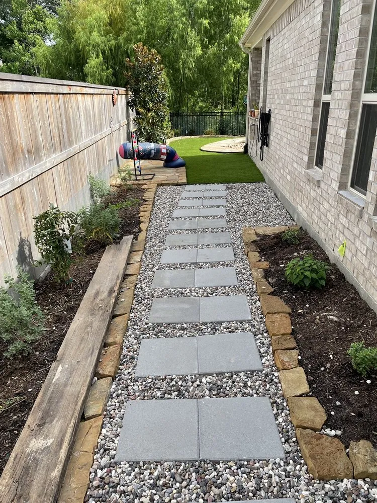 Affordable landscape installation in Conroe, TX - Longoria Landscaping