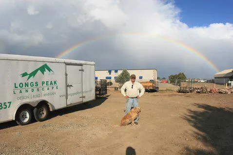 Professional garden landscaping in Longmont, CO by Long's Peak Landscape