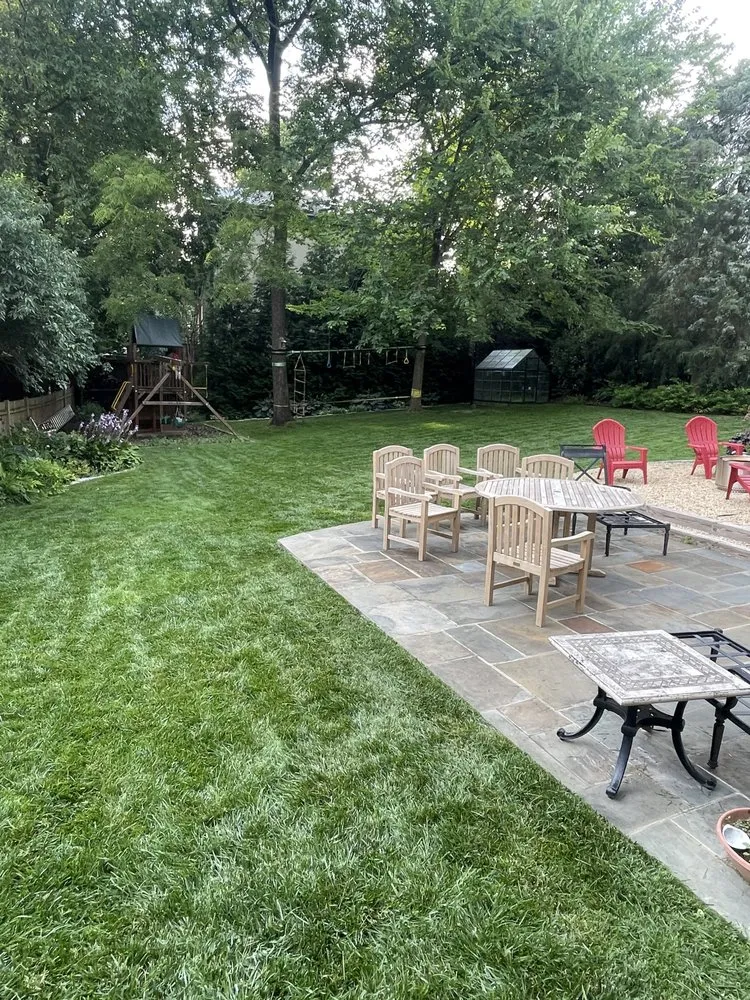 Professional landscape installation for beautiful yards in Arlington, VA by Longway Exterior