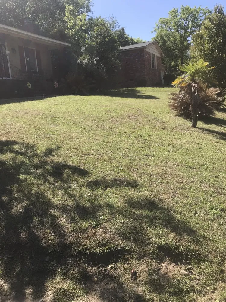 Custom landscape installation in Macon, GA by Lonnie’s Lawn & Landscaping Services