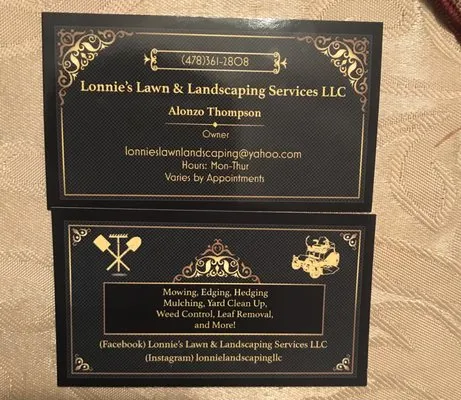 Lonnie’s Lawn & Landscaping Services Logo