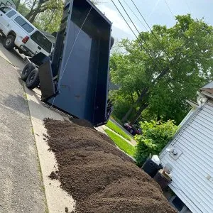 Reliable yard cleanup service for year-round maintenance in Fond Du Lac, WI by Loof's Landscaping