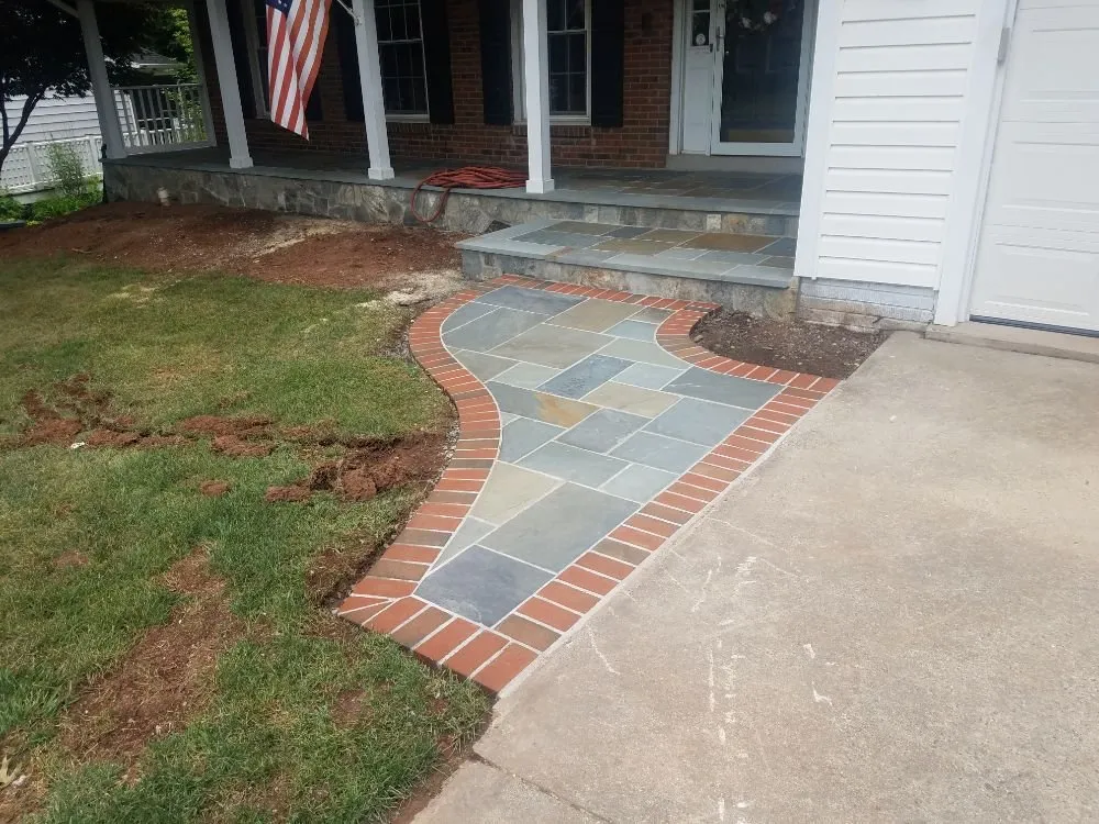 Affordable residential landscaping in Oakton, VA by Looking Sharpe Landscapes