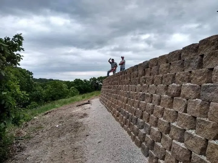 Expert landscape installation with custom design in Cassville, MO by Looksgreat Lawns & Landscapes