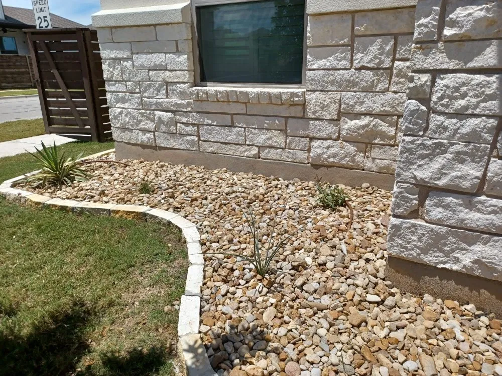 Professional garden landscaping with custom design across Del Valle, TX - Lopez & Son’s Landscaping Services