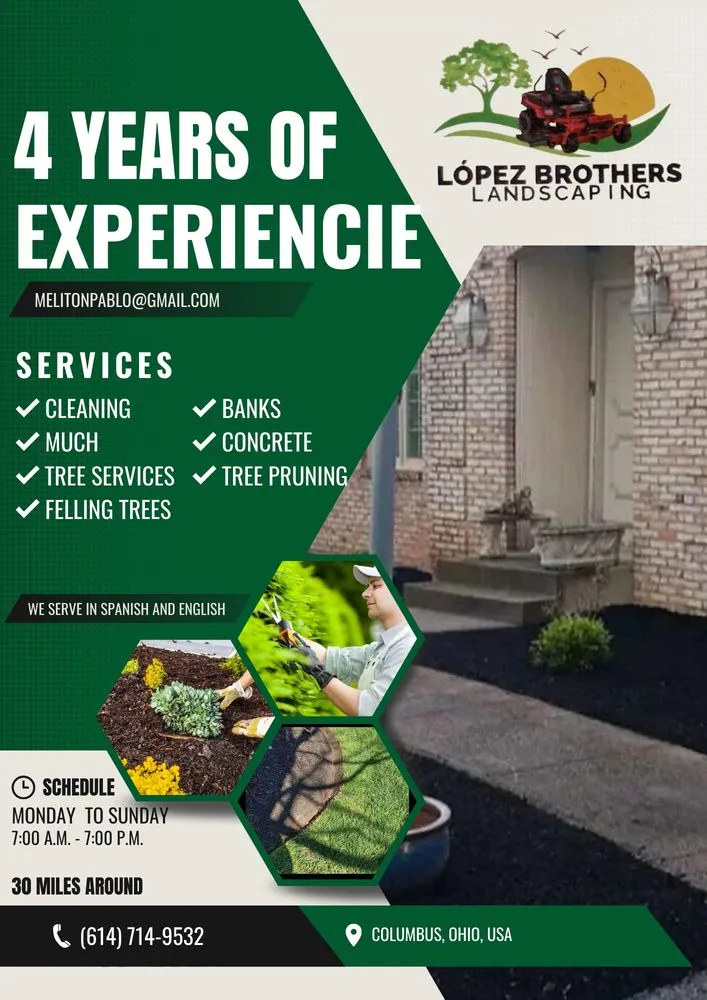 Trusted outdoor landscaping in Columbus, OH by Lopez Brother's Landscaping
