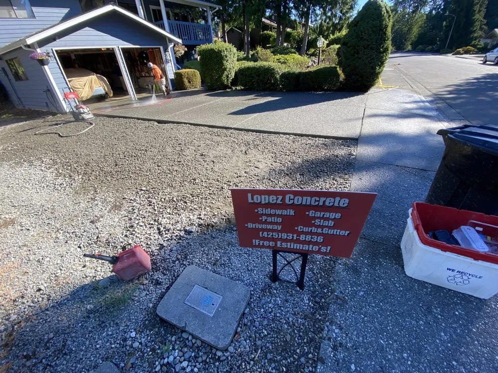 Professional outdoor landscaping experts serving Lake Stevens, WA - Lopez Concrete