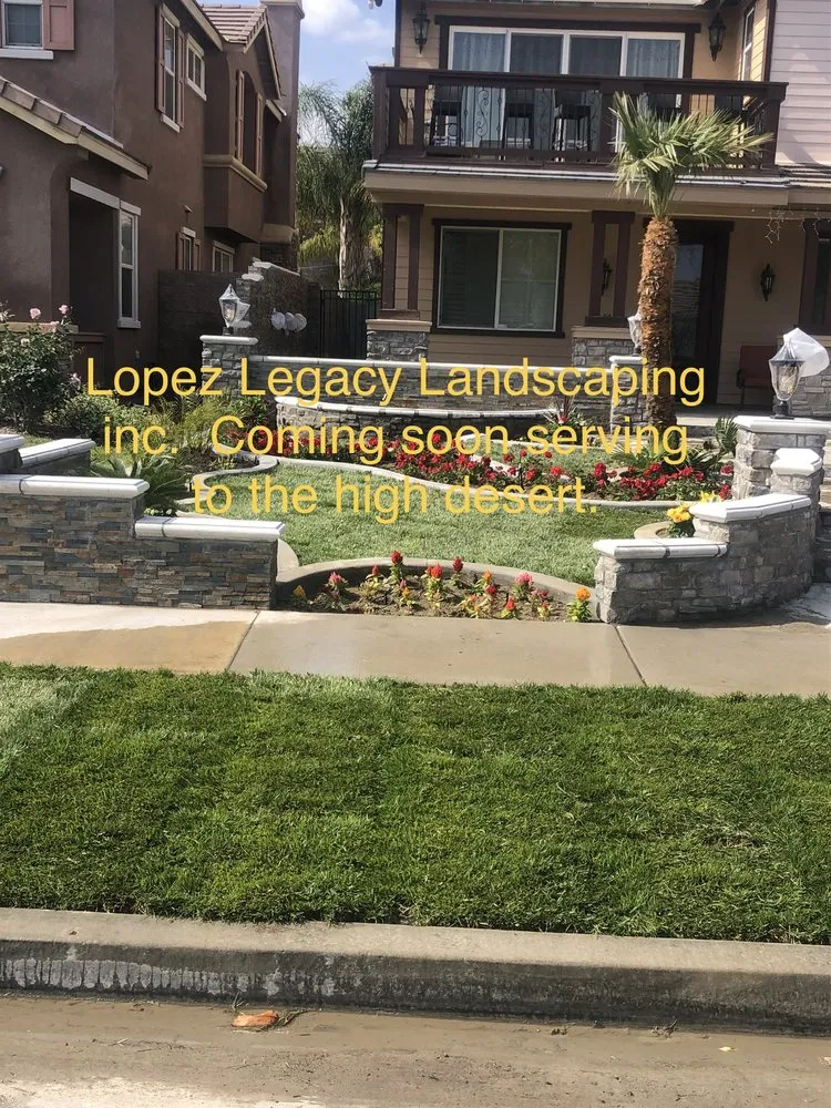 Custom landscape design experts serving Victorville, CA - Lopez Custom Landscaping & Welding