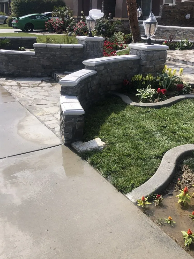 Affordable residential landscaping for beautiful yards in Victorville, CA by Lopez Custom Landscaping & Welding