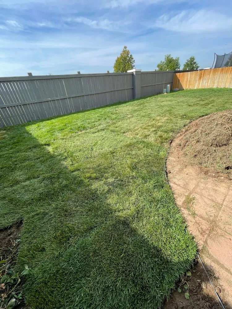 Professional garden landscaping in Thornton, CO by Lopez Landscape & Concrete
