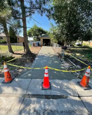 Lopez Landscape & Concrete Logo