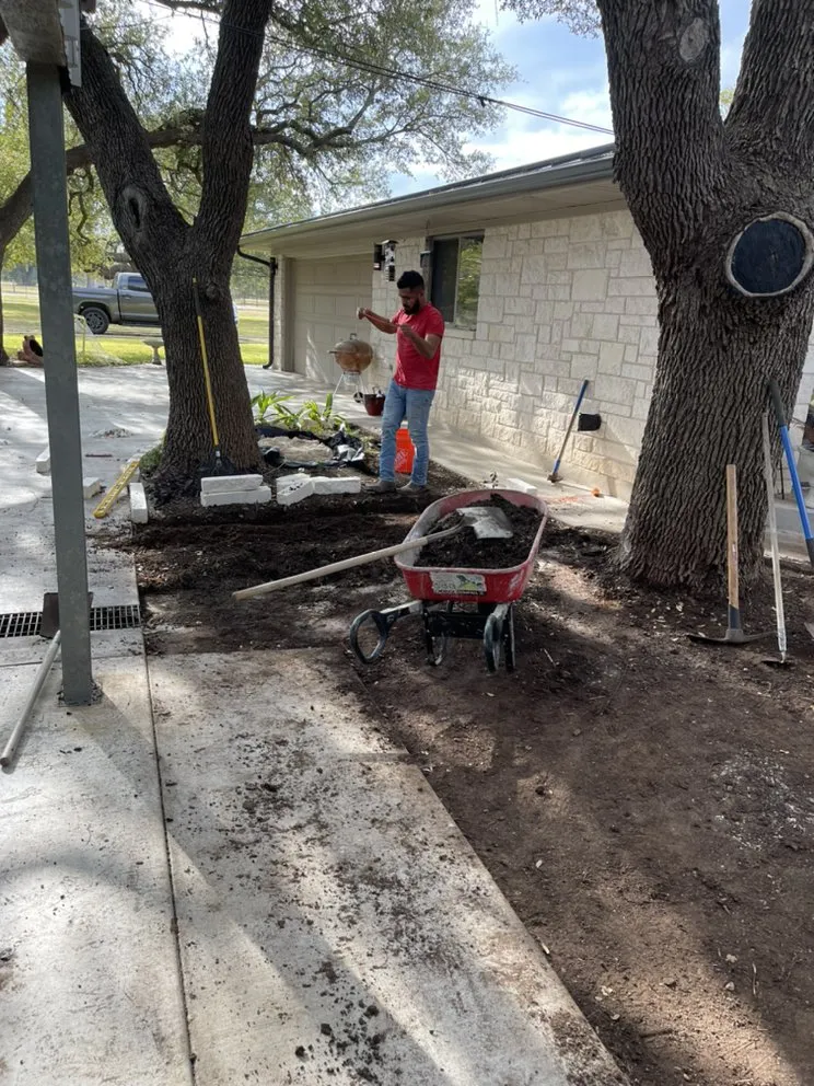Professional yard maintenance for homes in Kingsland, TX by Lopez Landscape & Tree Trimming