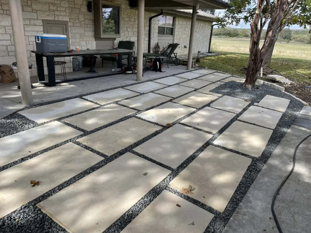 Professional garden landscaping for outdoor upgrades in Kingsland, TX by Lopez Landscape & Tree Trimming