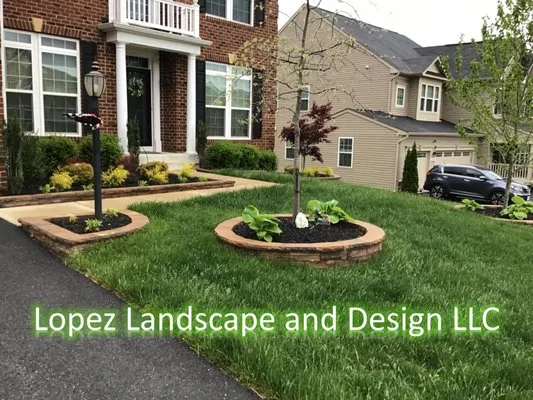 Lopez Landscape And Design Logo