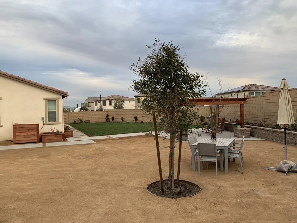 Custom landscaping services with custom design in San Bernardino, CA by Lopez Landscape