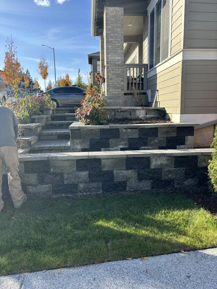 Affordable garden landscaping in Everett, WA - Lopez landscaping & Concrete