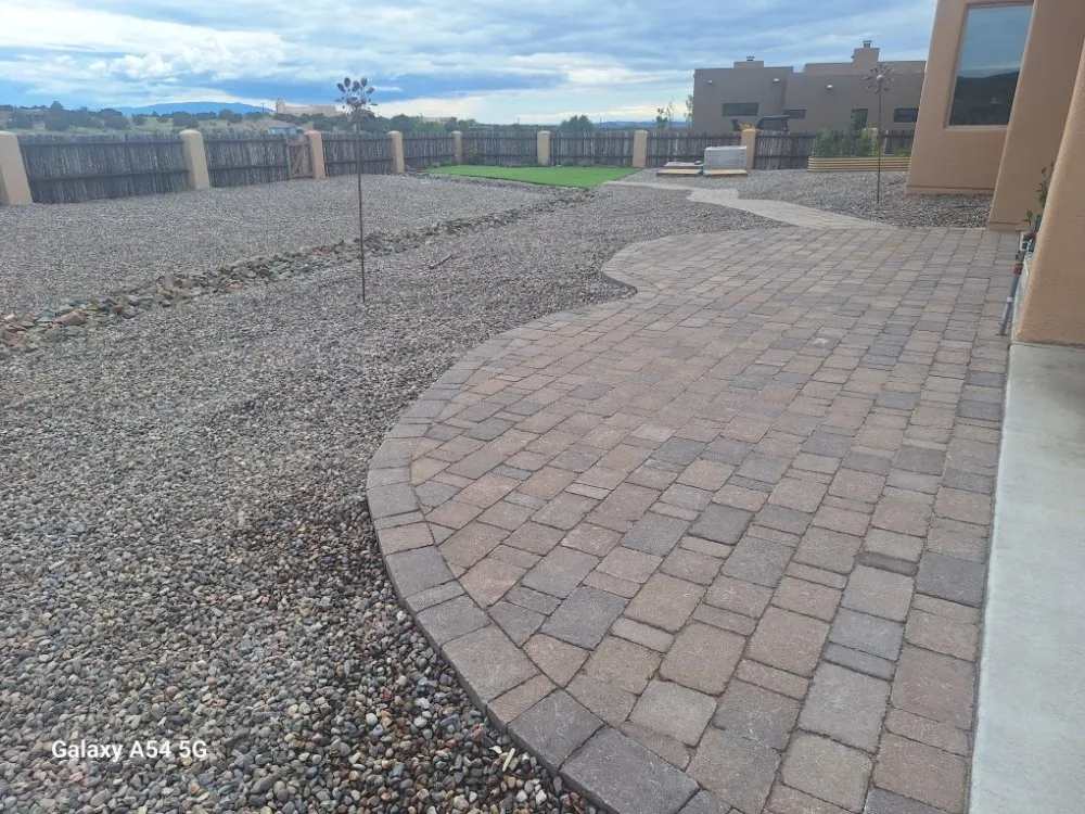 Top-rated outdoor landscaping in Santa Fe, NM by Lopez Landscaping & Design