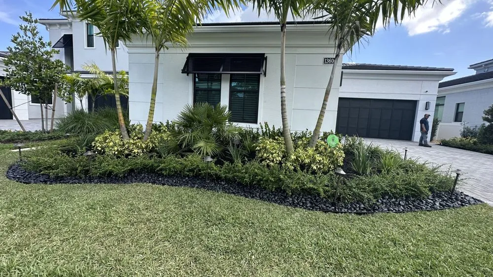 Local landscape design in West Palm Beach, FL by Lopez Landscaping & Design