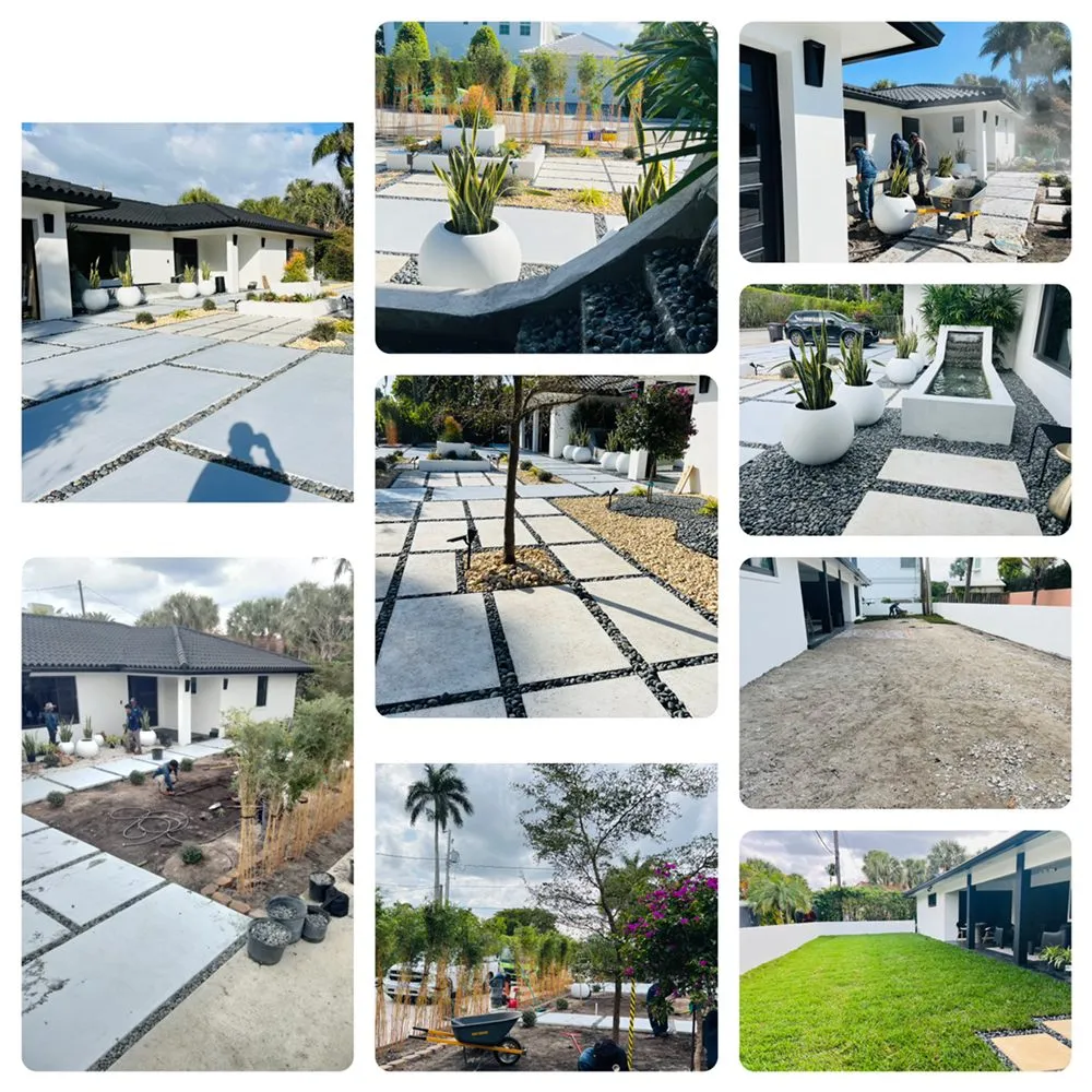 Professional residential landscaping for beautiful yards across West Palm Beach, FL - Lopez Landscaping & Design