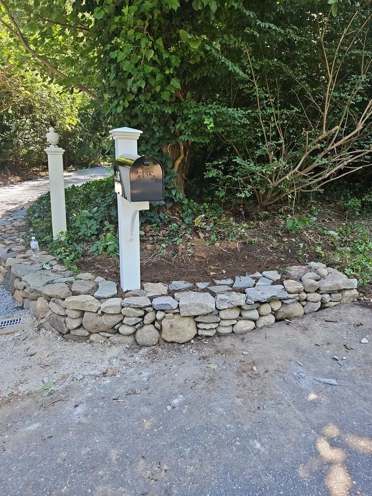 Professional landscape installation in Huntington Station, NY - Lopez Landscaping & Masonry