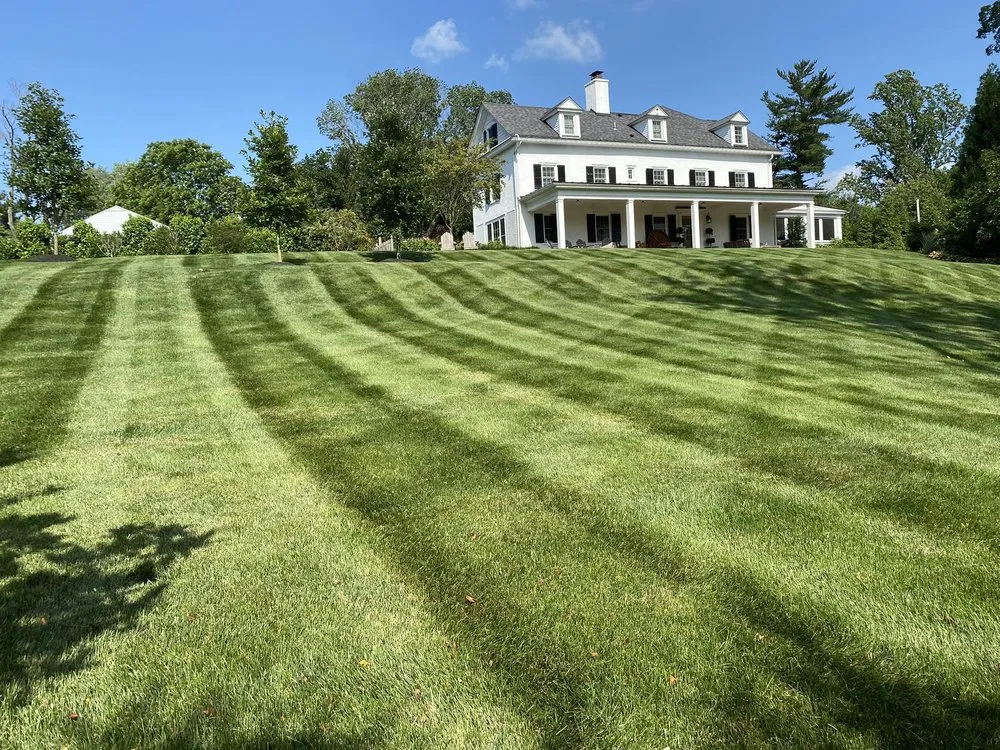 Custom residential landscaping in Boothwyn, PA by Lopez Landscaping & Solution