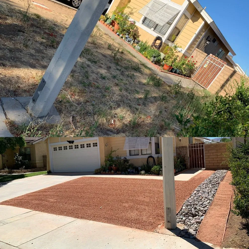 Custom garden landscaping in Acton, CA - Lopez Landscaping