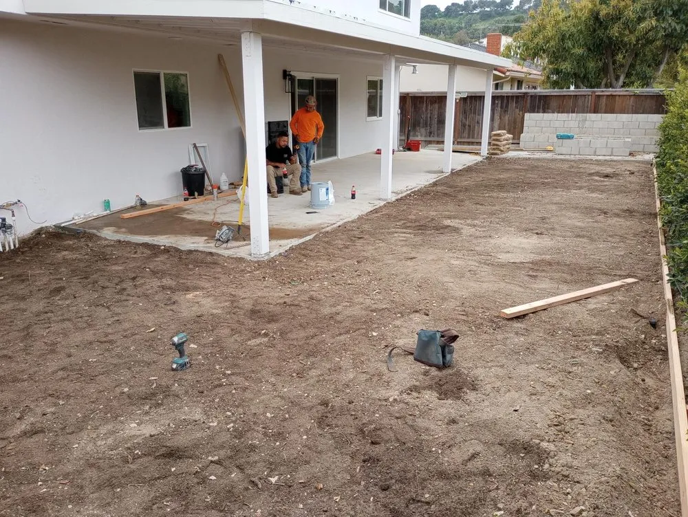 Custom garden landscaping for residential properties in Hawthorne, CA by Lopez Landscaping and Gardening