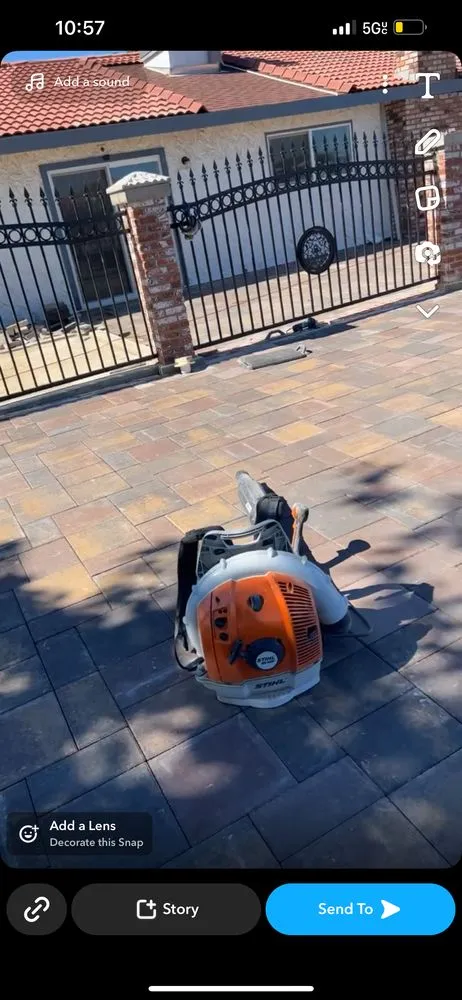 Affordable lawn mowing service with custom design across Atwater, CA - Lopez landscaping and maintenance