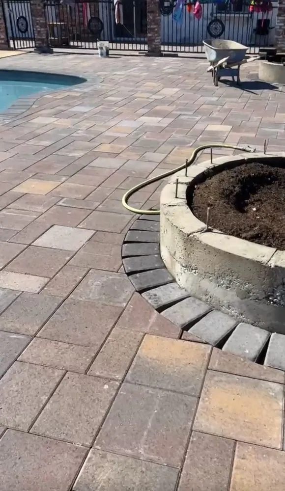 Expert yard maintenance with custom design in Atwater, CA by Lopez landscaping and maintenance