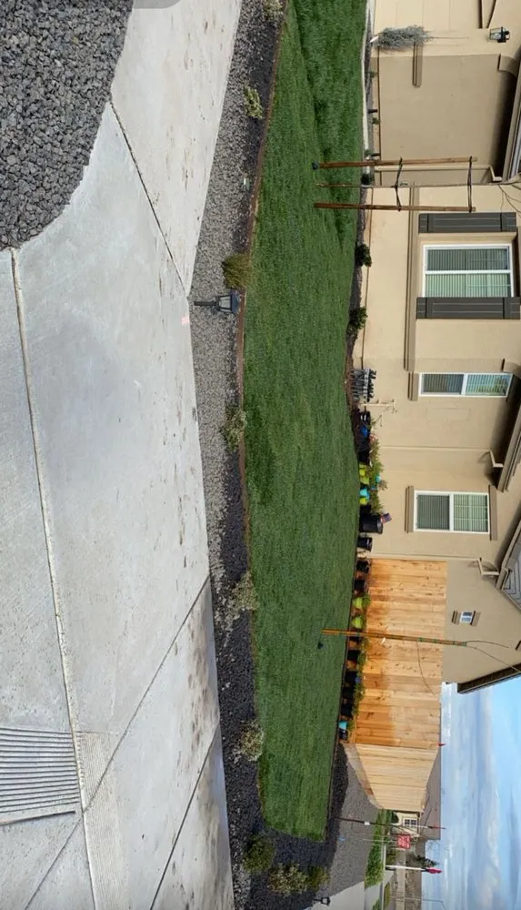 Custom landscape design near you in Atwater, CA by Lopez landscaping and maintenance