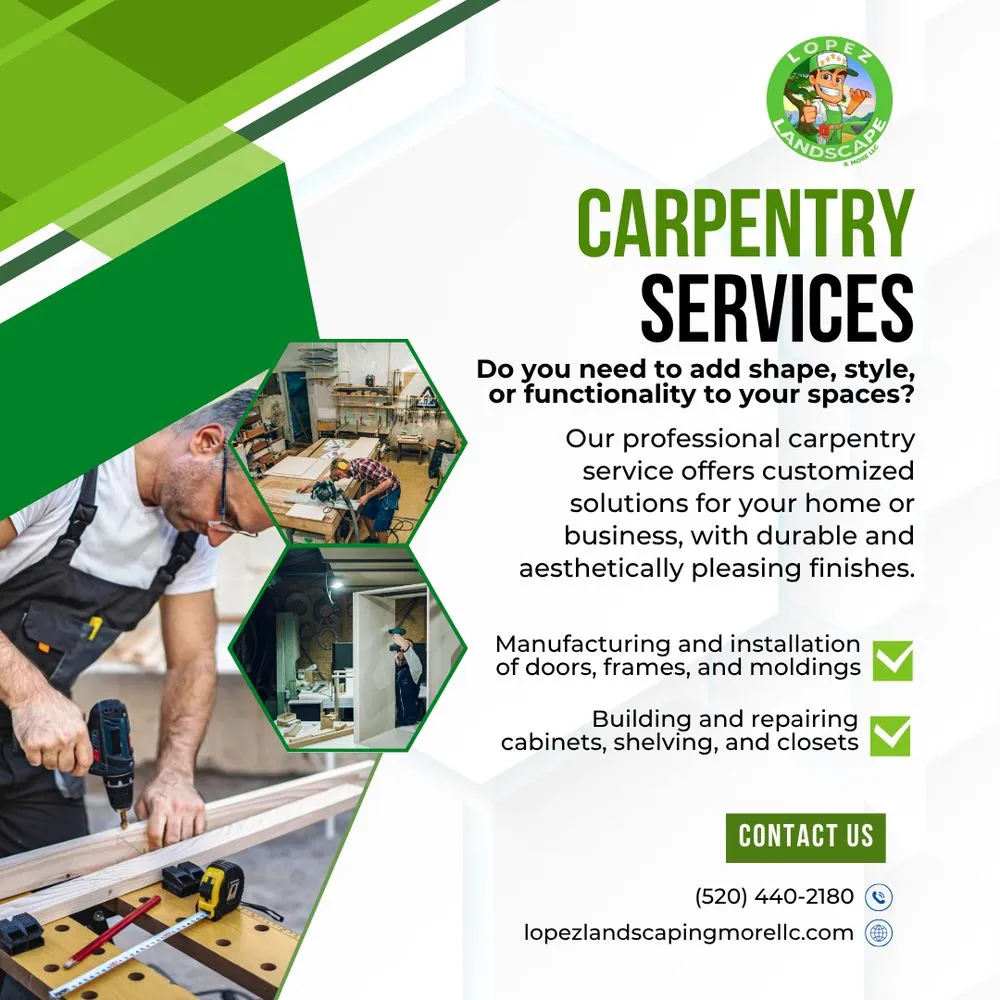 Custom outdoor landscaping in Sahuarita, AZ by Lopez Landscaping And More