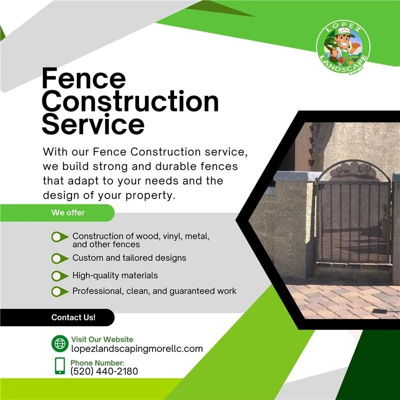 Affordable yard cleanup service for year-round maintenance in Sahuarita, AZ by Lopez Landscaping And More