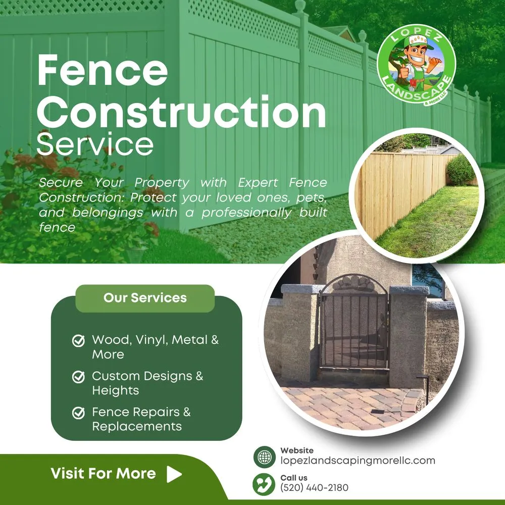 Top-rated yard maintenance in Sahuarita, AZ by Lopez Landscaping And More