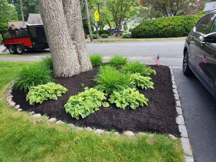 Top-rated garden landscaping near you in Bellingham, MA by Lopez Landscaping Full Services