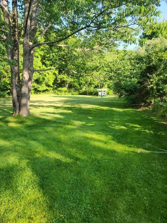 Custom residential landscaping in Bellingham, MA by Lopez Landscaping Full Services