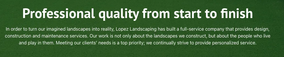 Local yard maintenance for homes in Homeland, CA by Lopez Landscaping