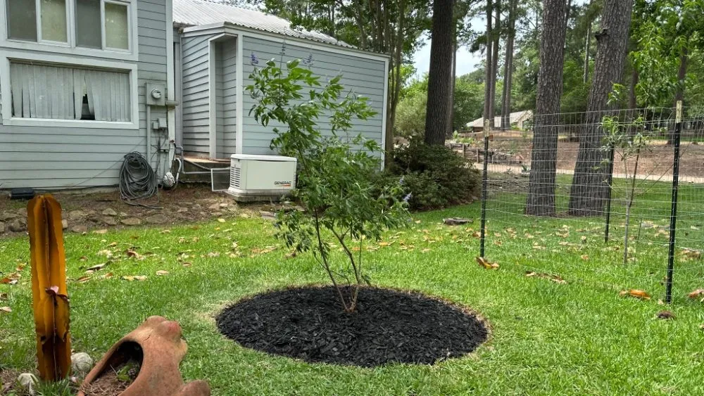 Custom garden landscaping in Huntsville, TX - Lopez Landscaping